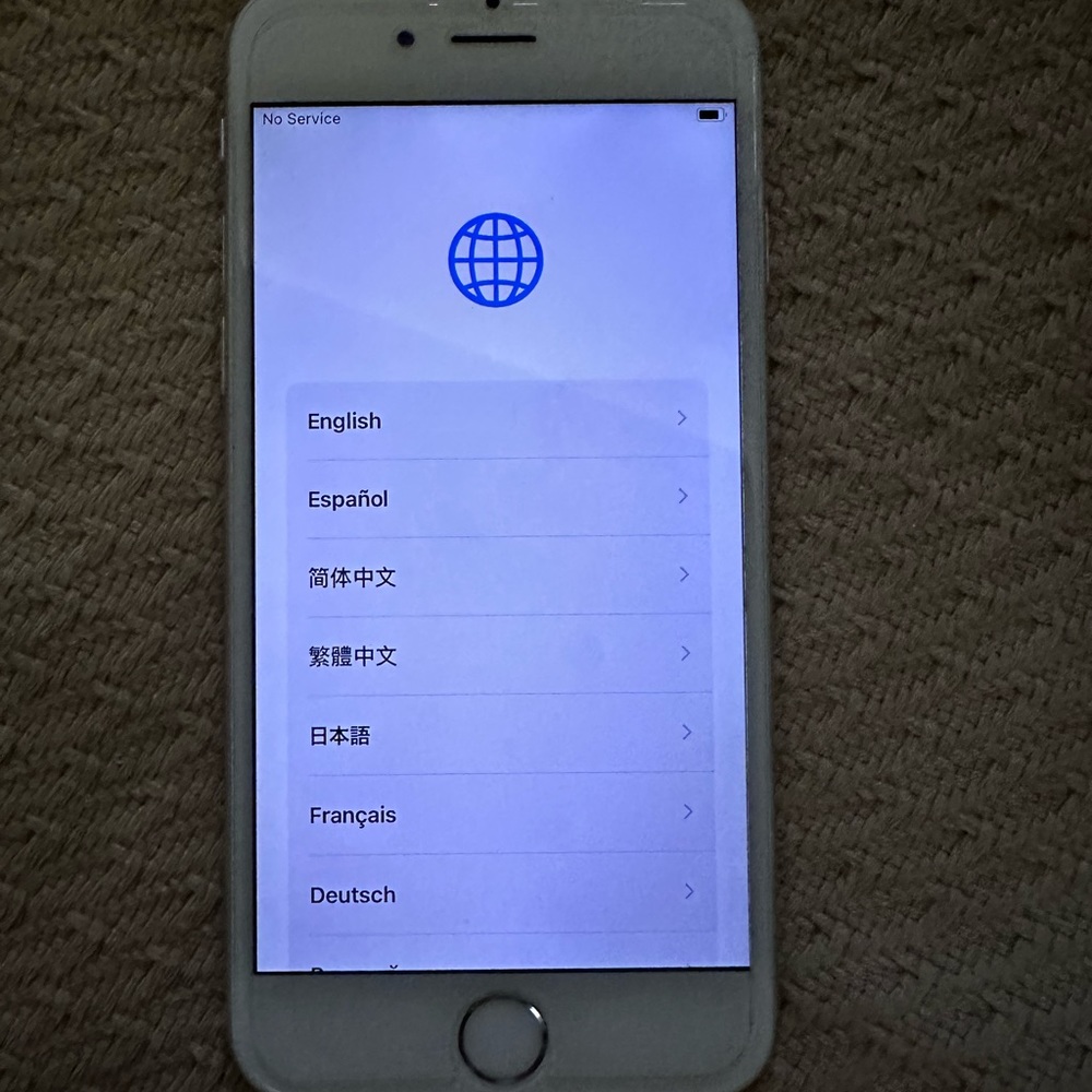 iPhone 6s, silver